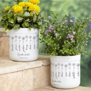 Personalized Flower Pot