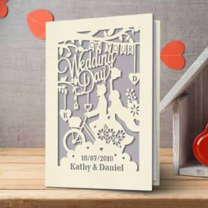 Personalized Wedding Card