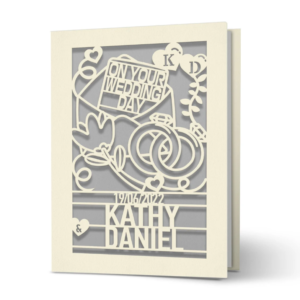 Personalized Wedding Card