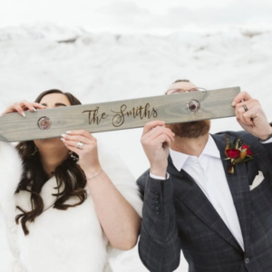 Personalized Mini Shot Ski Board