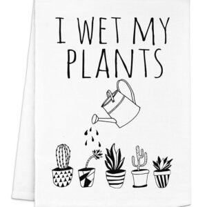 Funny Plant Themed Kitchen Towels